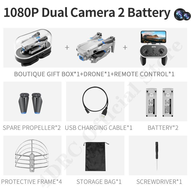 4DRC V20 Drone - 4k Profesional HD Dual Camera fpv Drone Height Keep Drones Photography Rc Helicopter Foldable Quadcopter Dron Toy - RCDrone