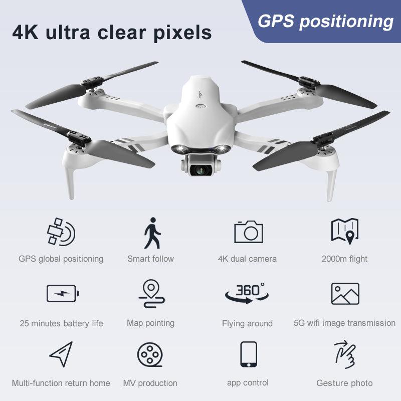 Drone GPS E88 Drone GPS Pliable avec Caméra 4K pour Adultes