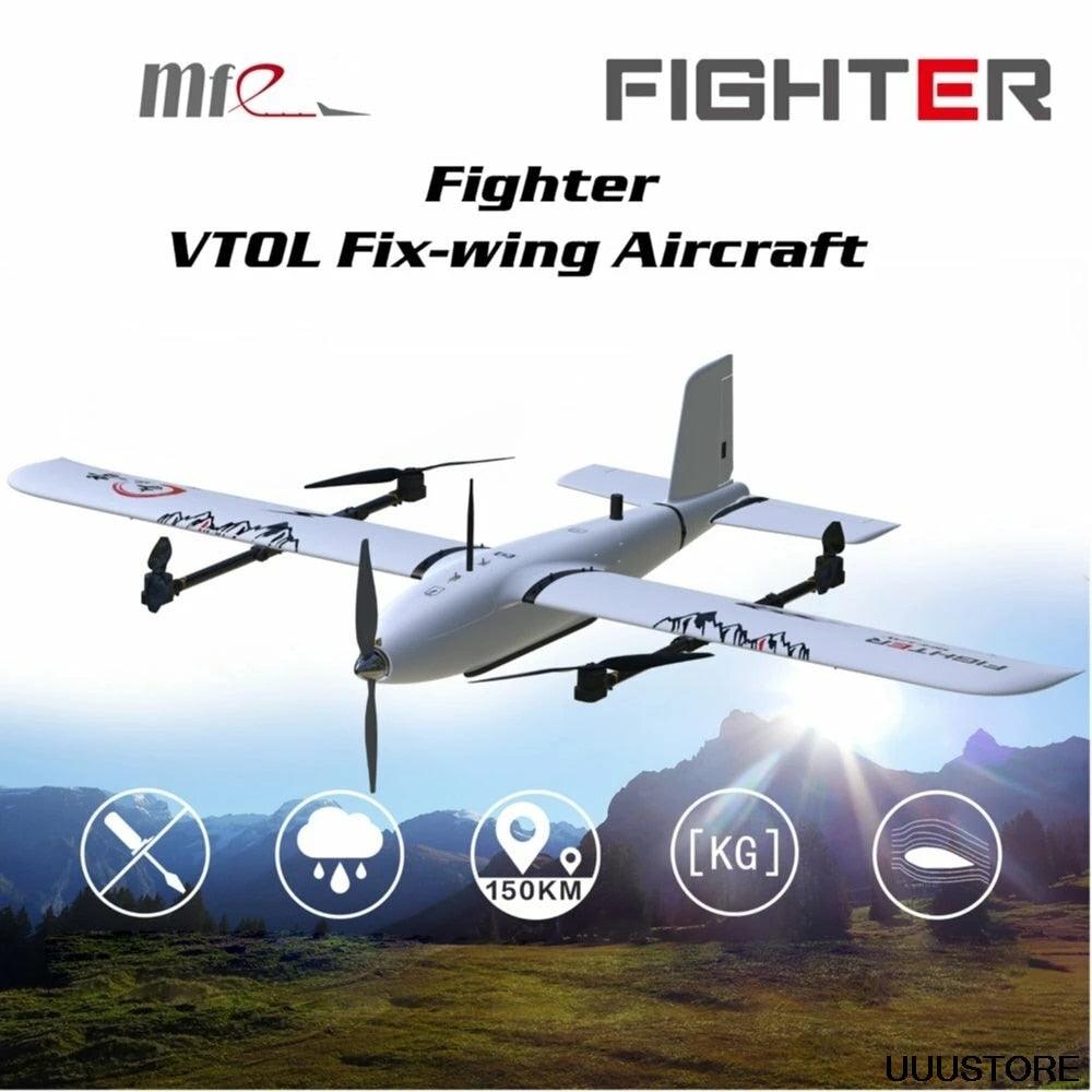 Makeflyeasy Fighter VTOL - 1.5KG Payload 150KM Range 2430mm Wingspan M ...