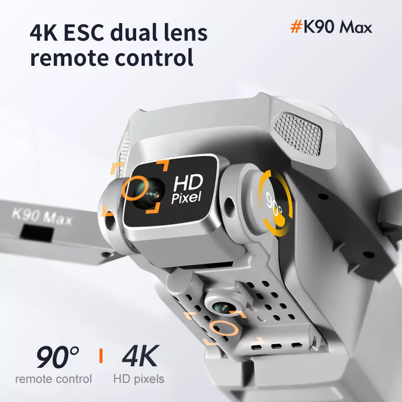 K90 Max drone - 360° Laser Obstacle Avoidance 4K HD Camera