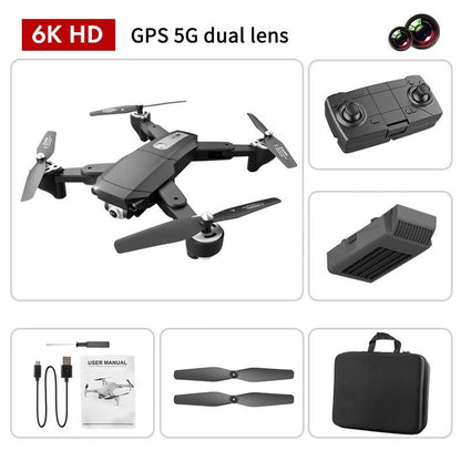 S604 PRO Drone - GPS 5G Wifi 4K 6K Dual High-definition Camera Brushless Motor FPV Professional Aerial Photography Quadcopter - RCDrone