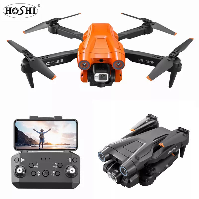 I3 Pro Drone 4K HD Dual Camera Drones Obstacle avoidance with optica
