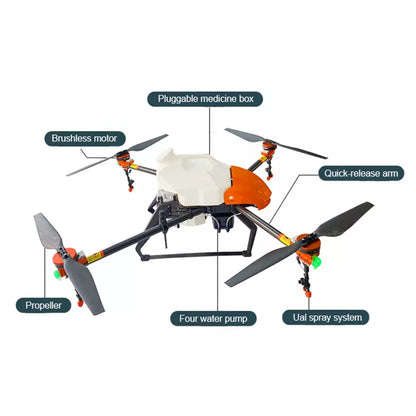 JTI M50S 30L Agriculture Spraying Drone - heavy payload unmanned aerial vehicle - RCDrone