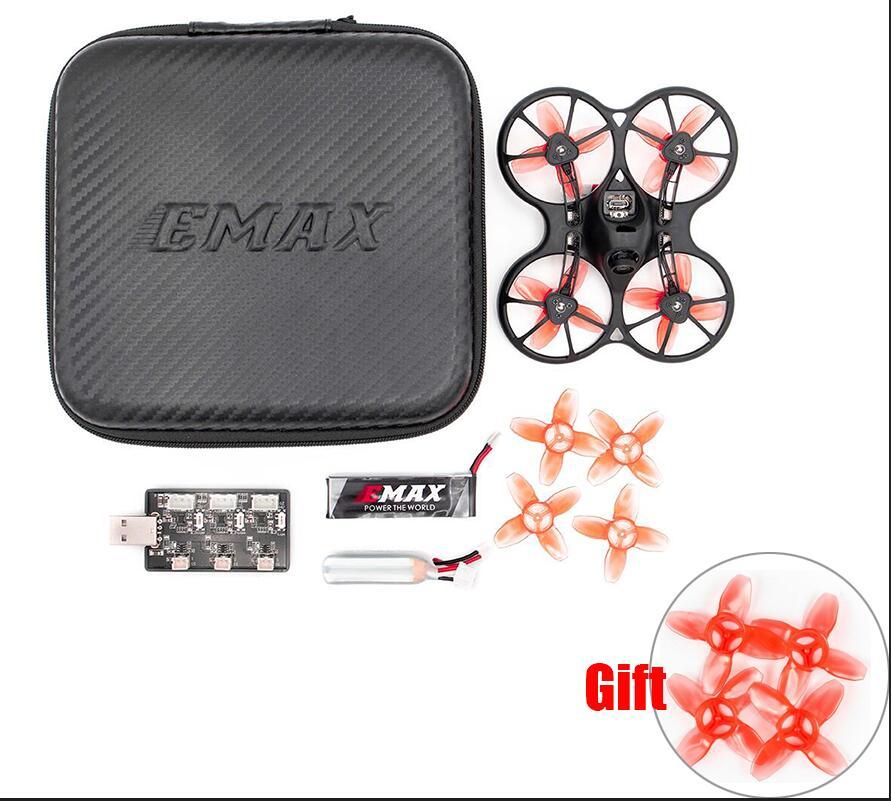 Emax 2S Tinyhawk S Mini FPV Racing Drone - With Camera 0802 15500KV Brushless Motor Support 1/2S Battery 5.8G FPV Glasses RC Plane - RCDrone