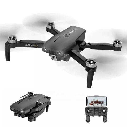 LM12 Drone - 8K HD Dual Camera Fpv Wifi 5g GPS Brushless Helicopter Professional obstacle avoidance rc dron - RCDrone