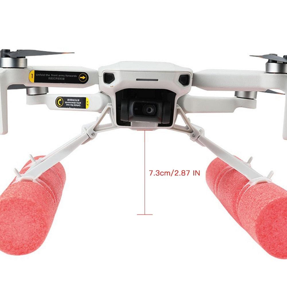 Drone Landing Skid Float Tripod Stand/Buoyancy Stick Kit Accessories Landing Gear Leg for DJI Mini/Mini 2 SE - RCDrone