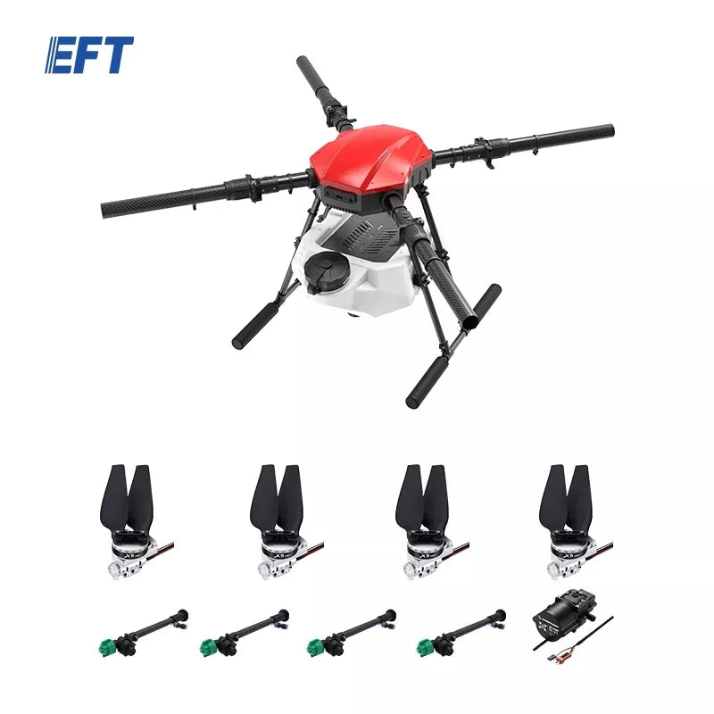 EFT E416P 16L 4 軸農業ドローン、Hobbywing X9 搭載 – RCDrone