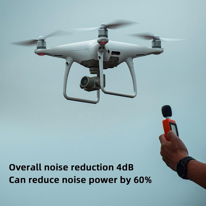 9455S Low Noise Propellers Blades for DJI Phantom 4 Pro V2.0 Advanced Quick Release Props noise Reduction Blade Accessory - RCDrone