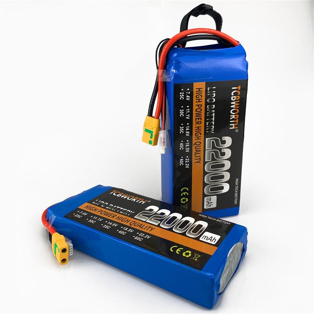 RC リポバッテリー 6S 22.2V 22000mAh 25C Rc カー飛行機タンクドローンおもちゃモデル 6s RC バッテリー –  RCDrone