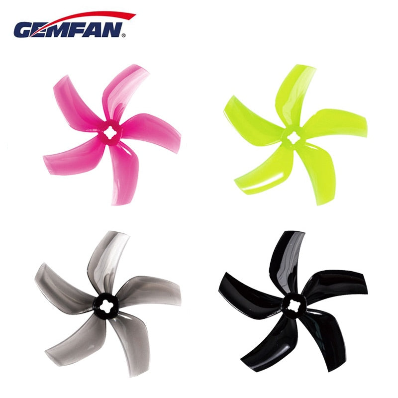 12Pairs/24pcs GEMFAN D76 76mm 3 Inch 5-Blade Ducted Propeller - for CineWhoop RC Drone FPV Racing Quadcopter Multirotor