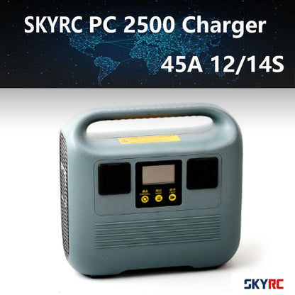 SKYRC PC2500 - 12/14S Agricultural UAV Intelligent 2500W 45A 4 Channel High-power Fast Charging Lithium Battery Charger For Drone - RCDrone