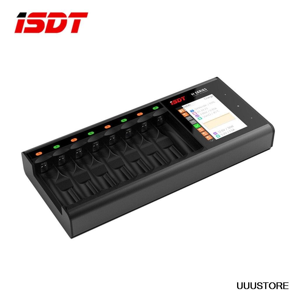 ISDT N8 Charger - N16 N24 AA AAA Battery Charger DC Smart Battery Charger For Battery of Li-lon LiHv Ni-MH Ni-Cd LiFePO4 FPV Drone Battery Charger - RCDrone