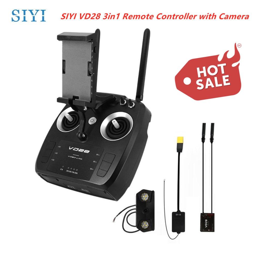 SIYI VD28 Remote Controller - 8KM Remote Digital Image Transmission FPV Camera four in one IP67 Dust-Free Waterproof Design for Agricultural Drone - RCDrone