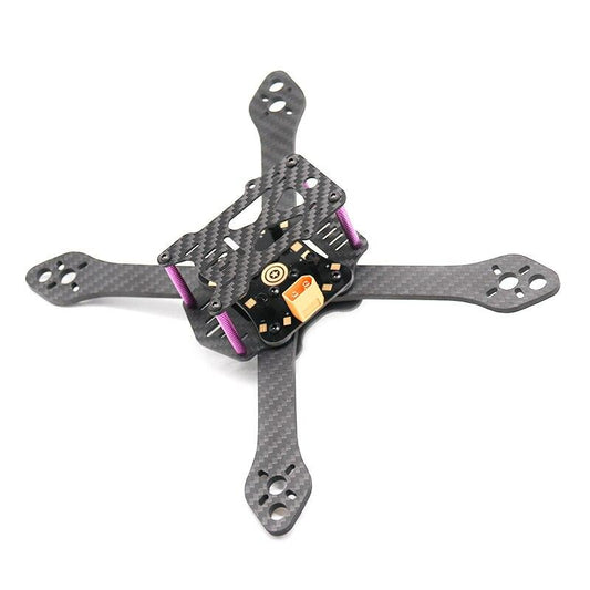 FPV Drone Frame Kit - Martian III X Structure Wheelbase 220mm 4mm Arm Carbon Fiber for RC Multicopter DIY Accessories - RCDrone