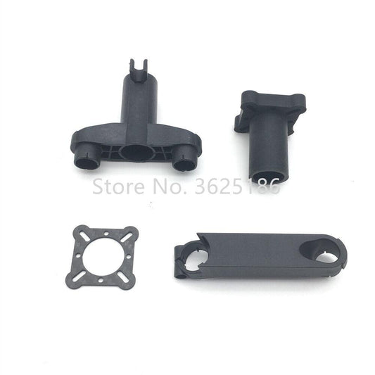 Connector Extend Y-typed Nozzle - 4pcs Agricultural drone sprayer parts Carbon sheet silicone connector extend the nozzle Y-typed Y Double Head EFT E416P E616 - RCDrone