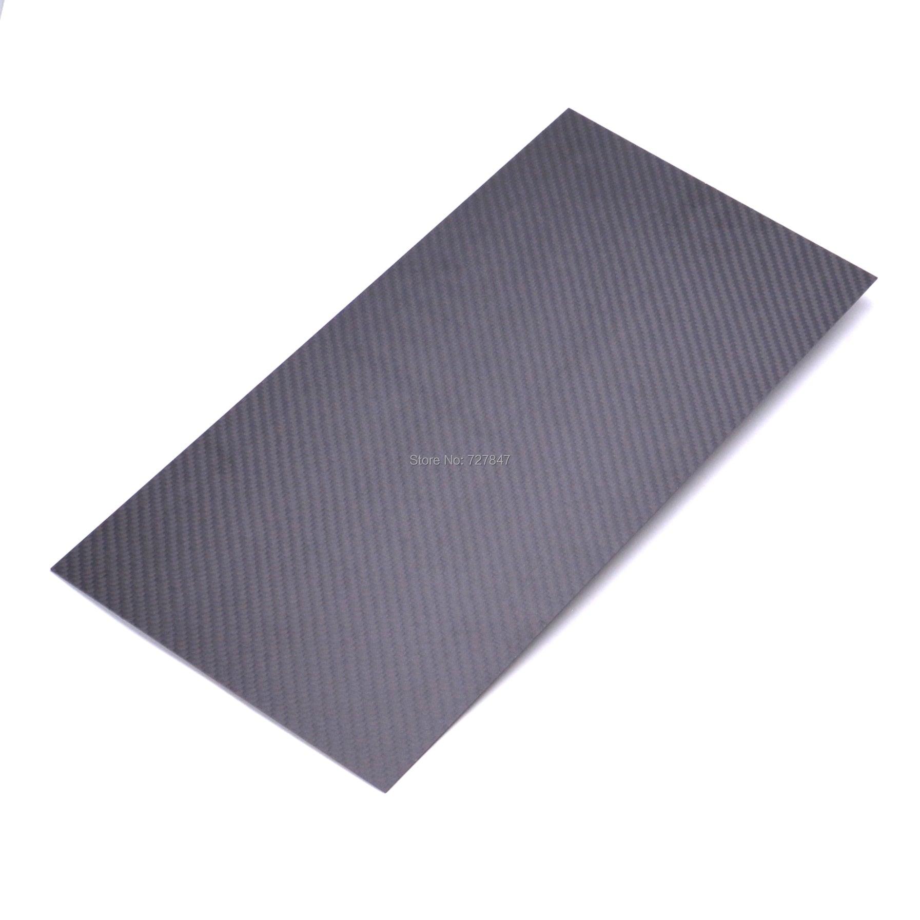 400mm X 200mm Real Carbon Fiber Plate Panel Sheets 0.5mm 1mm 1.5mm 2mm 3mm 4mm 5mm Thickness Composite Hardness Material - RCDrone