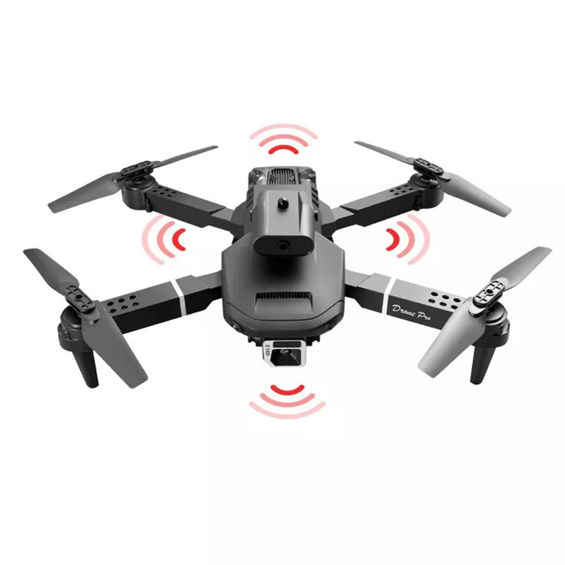 E100 Drone - 4K Dual HD Camera Optical Flow WiFi Quadcopter With Obstacle Avoidance - RCDrone