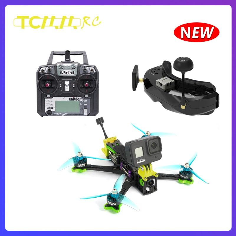 TCMM Supersonic 5Inch Freestyle drones - quadcopter complete drone with HD camera radio control drone gifts for new year 2023 - RCDrone
