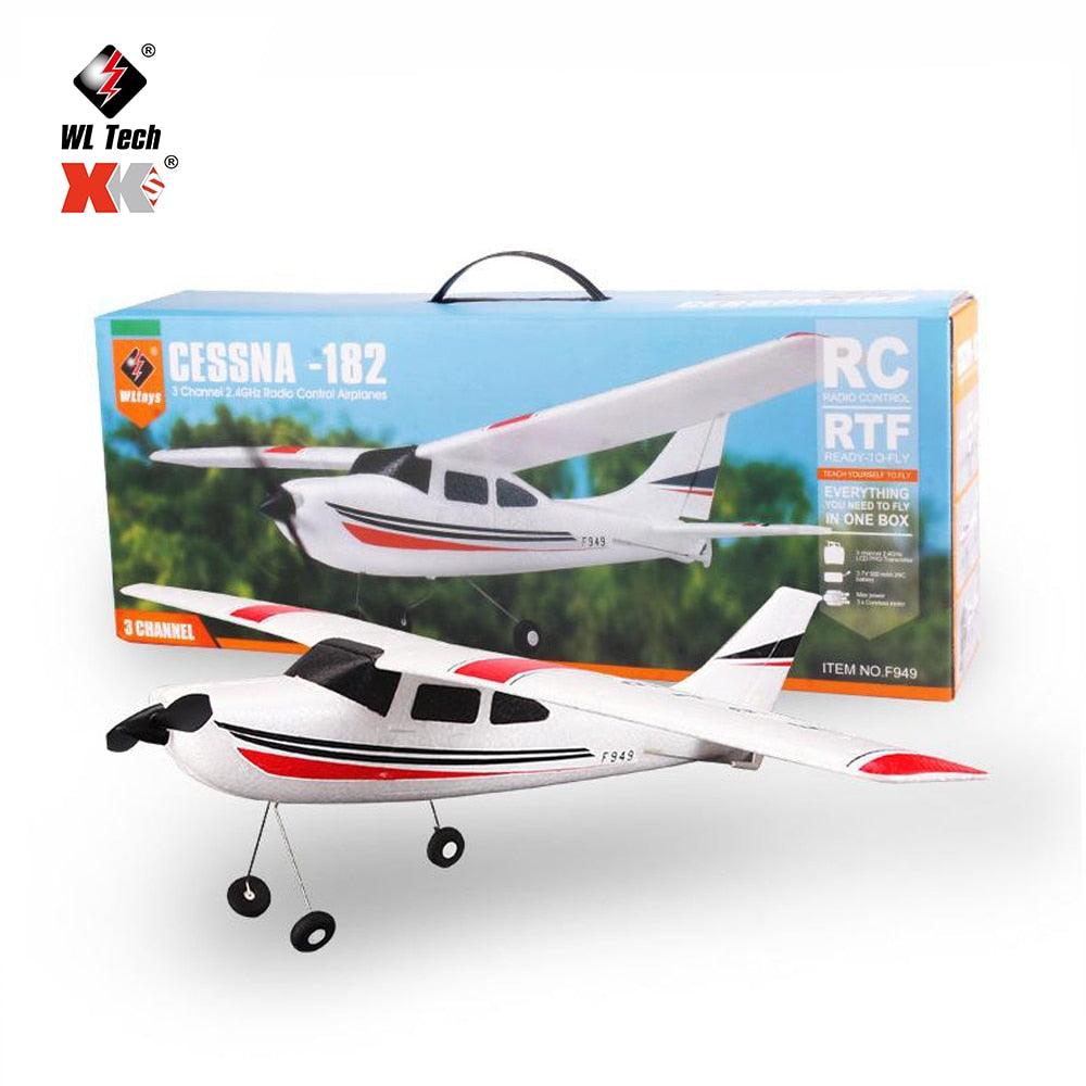 Avião Cessna 182 Fx801 Lançamento Presente Para Crianças