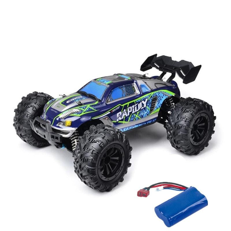 Rc Cars Off Road 4WD con faro LED, escala 1/16 Rock Crawler 4WD