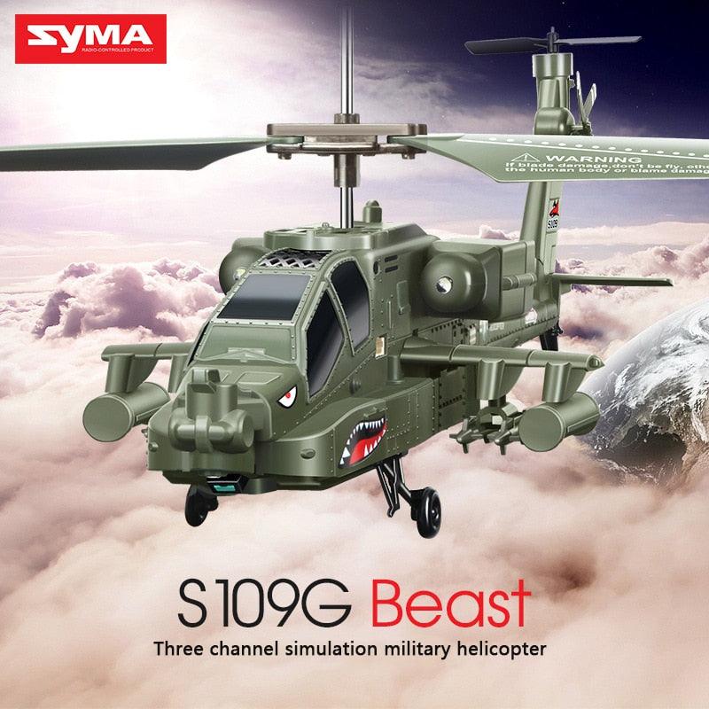 Remote Control Rc Apache Helicopter YXZNRC Yuxiang AH-64D Apache
