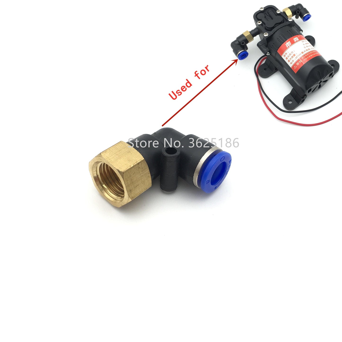 Pneumatic Connector -1pcs agricultural plant protection drone 6mm 8mm 12mm pneumatic connector/adapter/T-type tee/Y-type tee/L-type elbow Agricultural Drone Accessories - RCDrone