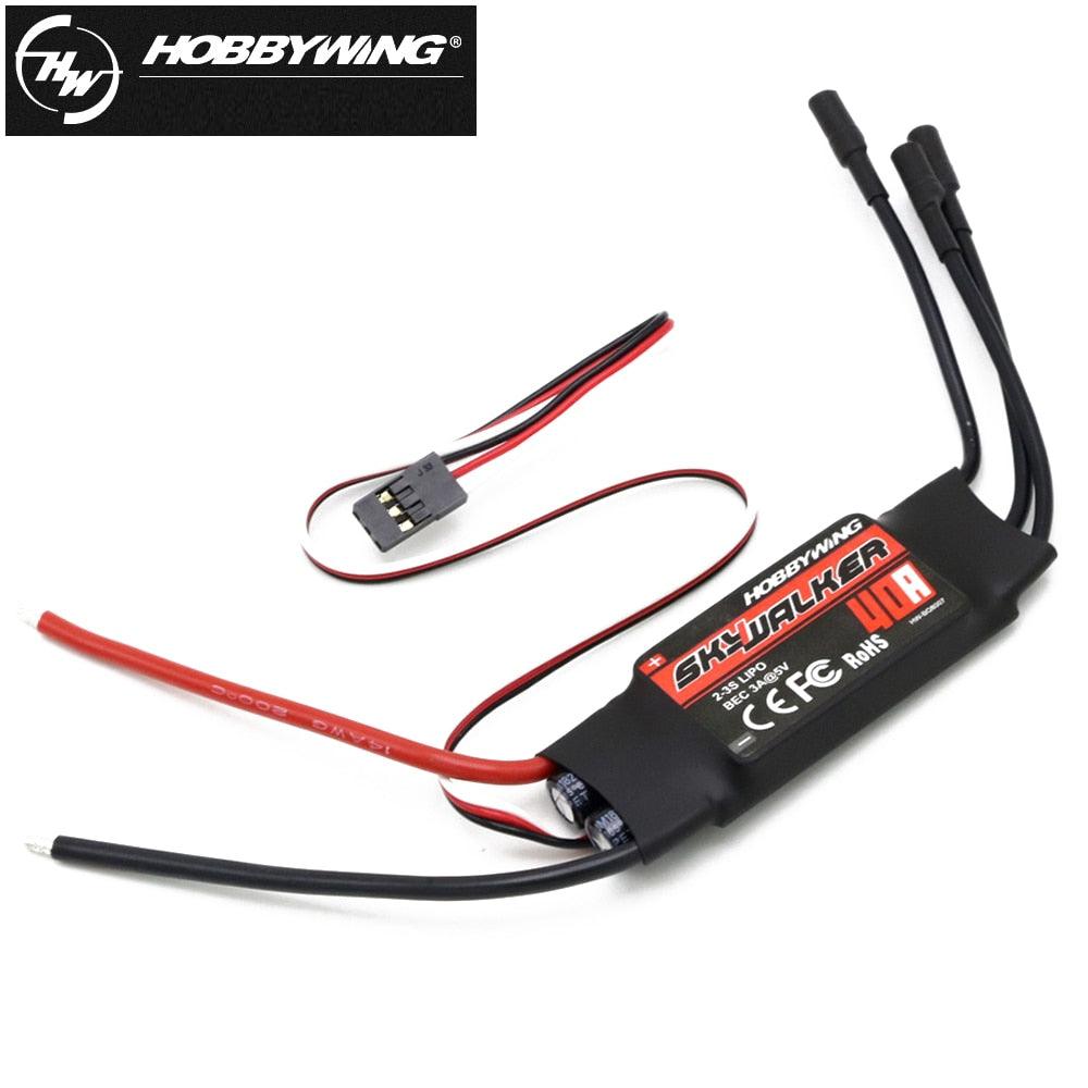 Evarbuild Contrôleur ESC Balais 10A Avec UBEC Pour Avion RC - Régulateur Moteur Fiable