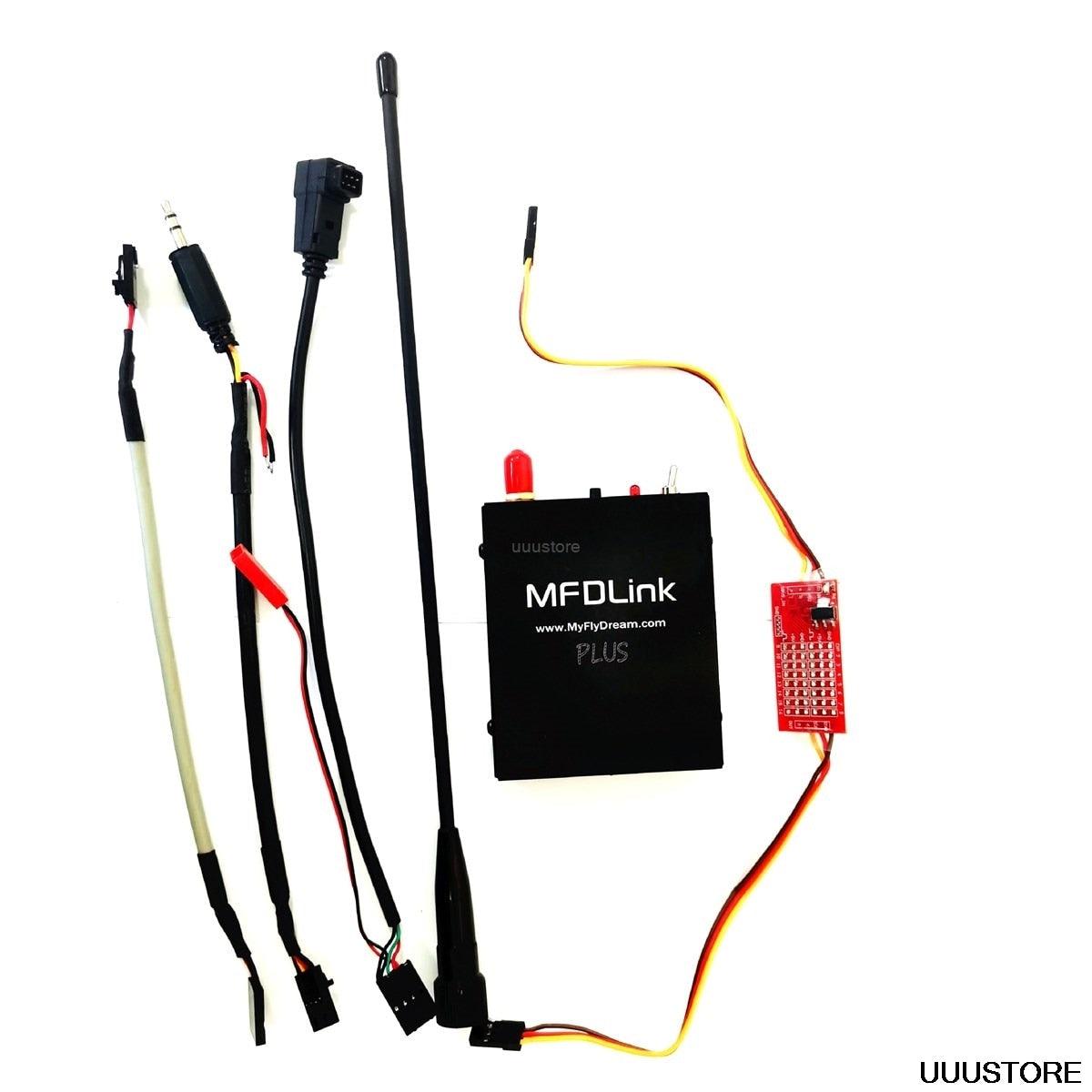 MFDLink TS4047 - 50KM Long Range System Rlink 433Mhz 16CH 1W RC UHF System Transmitter w/8 Channel Receiver TX+RX Set For fpv drone - RCDrone