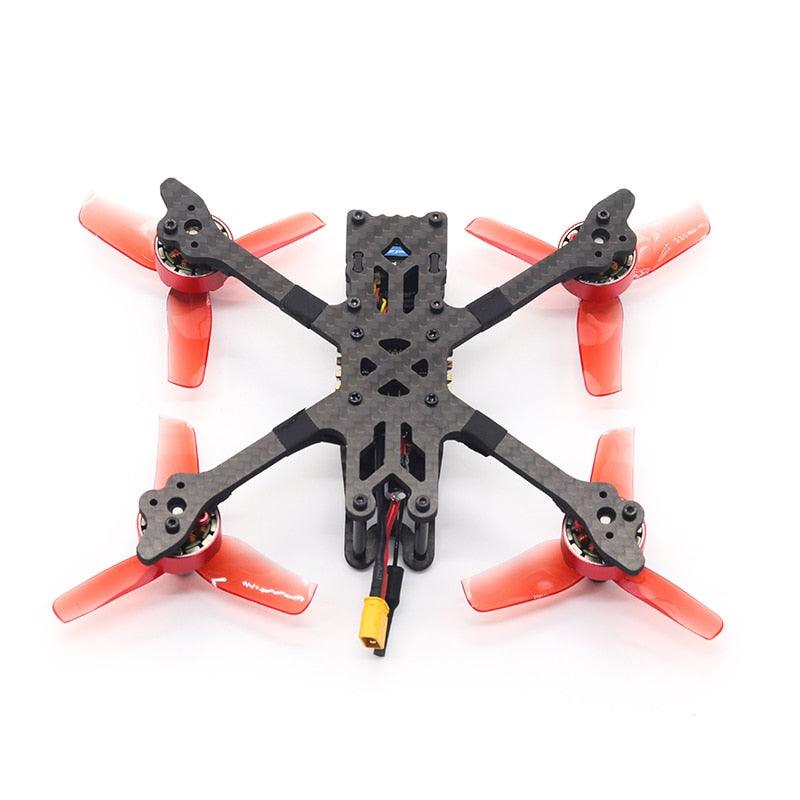 TCMMRC Dolphin Racing Drone - 3 Inch 3-6s 1507-2400KV Quadcopter RC Plane with Camera FPV Racing Drone DIY mini drone Kit new year gifts 2023 - RCDrone