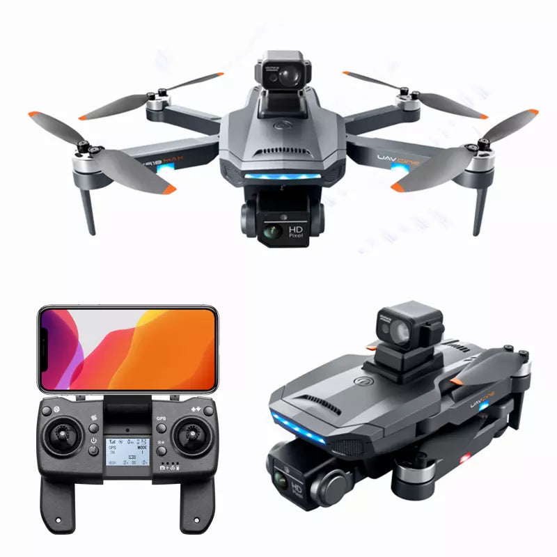 K918 Max - profesional Obstacle Avoidance dron 4K HD ESC Dual Camera drone GPS WiFi Photography RC Quadcopter mini drone - RCDrone