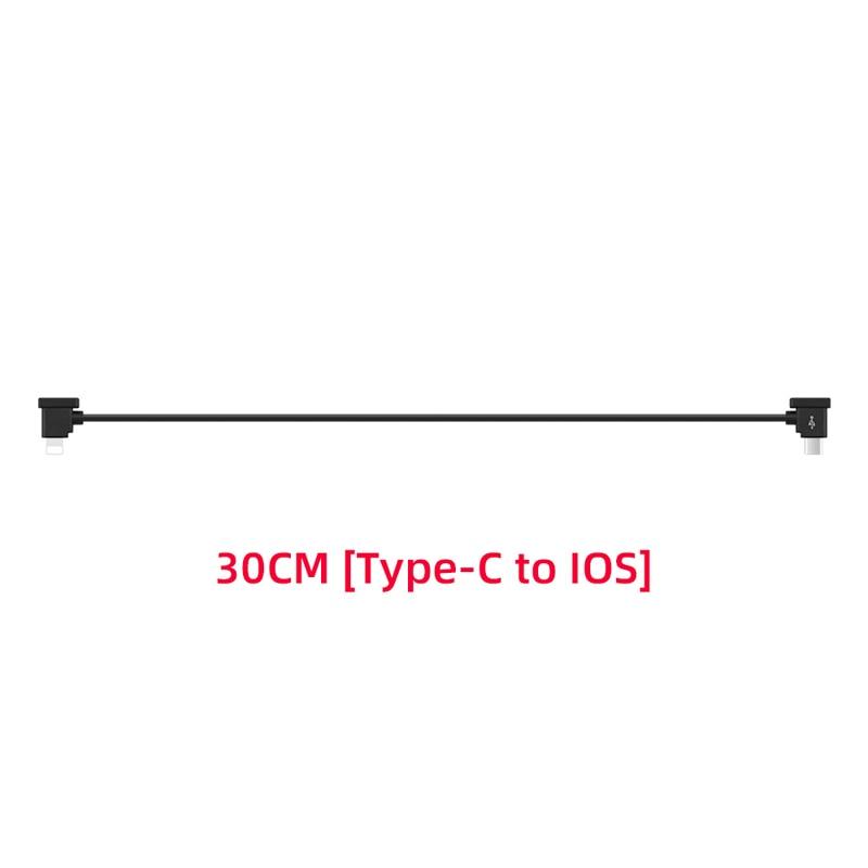 Data Cable for DJI Mavic 3/Air 2/2S/Mini 2/MINI 3 PRO Drone Control IOS Type-C Micro-USB Adapter Wire - RCDrone
