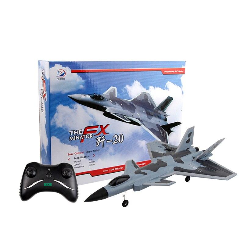FX-816 P38 RC Airplane - 2.4GHz 4CH RC Aircraft Fixed Wing Outdoor Flight Drone For Kid Toys Birthday gift - RCDrone