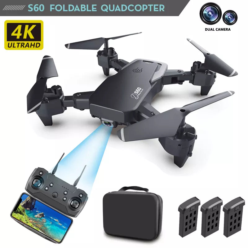 S60 Drone - 2023 hot Sell New Design Professional quadcopter Drone with 4k camera - RCDrone