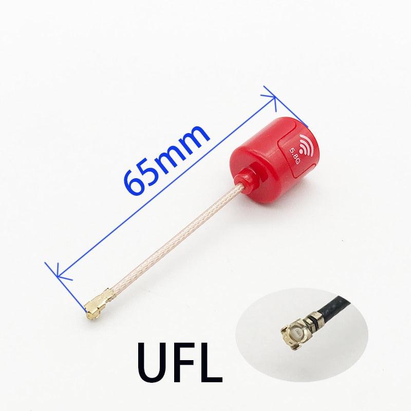 Lollipop 4 Smaller and lighter 5.8G 2.5dBi Gain RHCP Antenna SMA RP-SMA MMCX UFL Connector For RC FPV Racing Drone Model - RCDrone