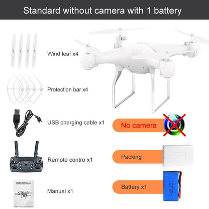 RC Drone FPV Quadcopter UAV with ESC Camera 4K HD Profesional Wide-Angle Aerial Photography Long Life Remote Control Helicopter - RCDrone