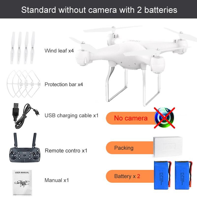 RC Drone FPV Quadcopter UAV with ESC Camera 4K HD Profesional Wide-Angle Aerial Photography Long Life Remote Control Helicopter - RCDrone
