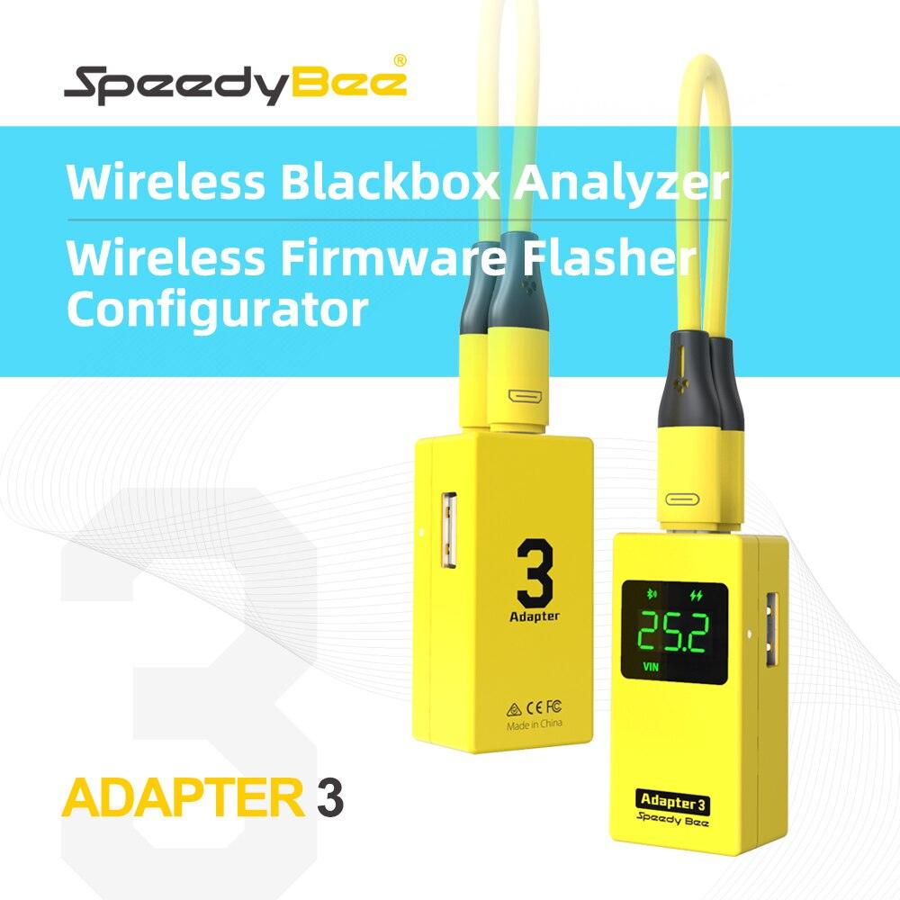 SpeedyBee Adapter 3 RunCam WIIFI Bluetooth Adapter3 Wireless Blackbox Analyzer and Firmware Flasher/Configurator iNav Betaflight - RCDrone