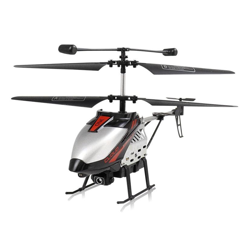 SKYMax New RC Helicopter 2.4G 4CH Radio Remote Control Helicopter With LED Light one-button take-off Helicopter Children Birthday Gift - RCDrone