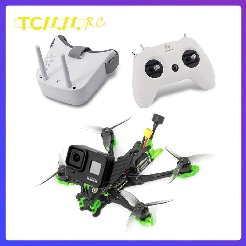 TCMMRC Avenger 35 - 3.5 Inch HD VTX RTF gps Quadcopter Radio control toys FPV Racing Drone RC Kit gifts for new year 2023 - RCDrone