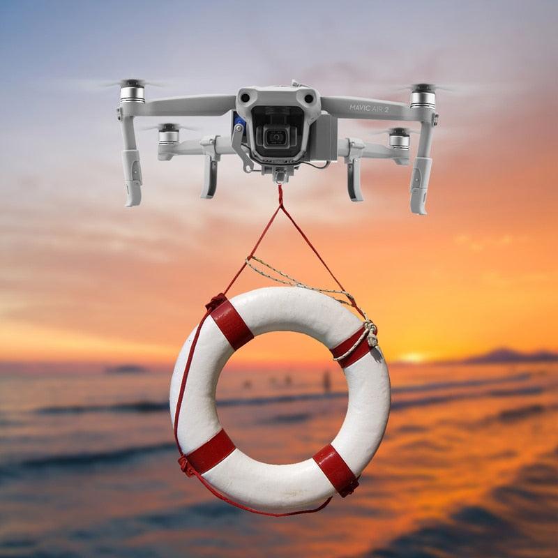 Airdrop System for Drone DJI Mavic Air 2/AIR 2S Fishing Bait Ring Gift Deliver Life Rescue Remote Throw Thrower Air Drop - RCDrone