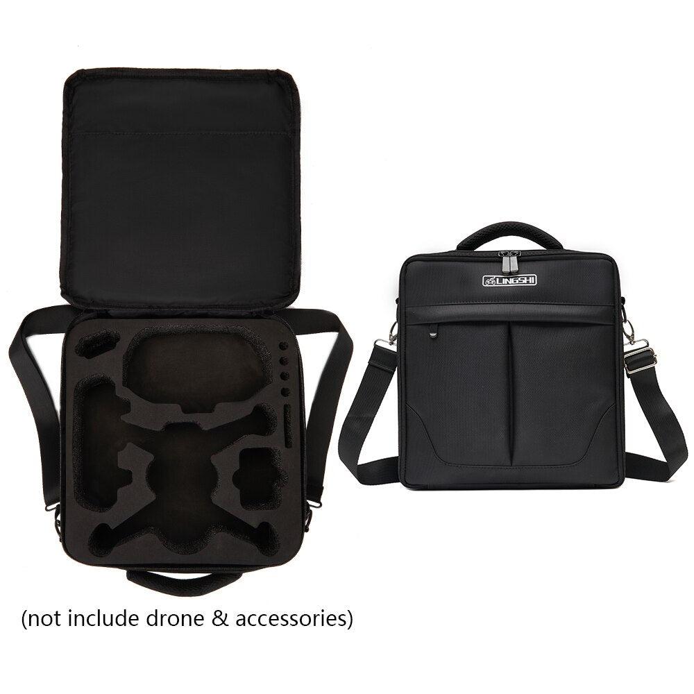 Drone Carrying Case - Ugrade High Capacity DJI FPV Drone Carrying Case Shoulder Storage Bag Travel Bag For DJI FPV Combo Drone Accessories - RCDrone