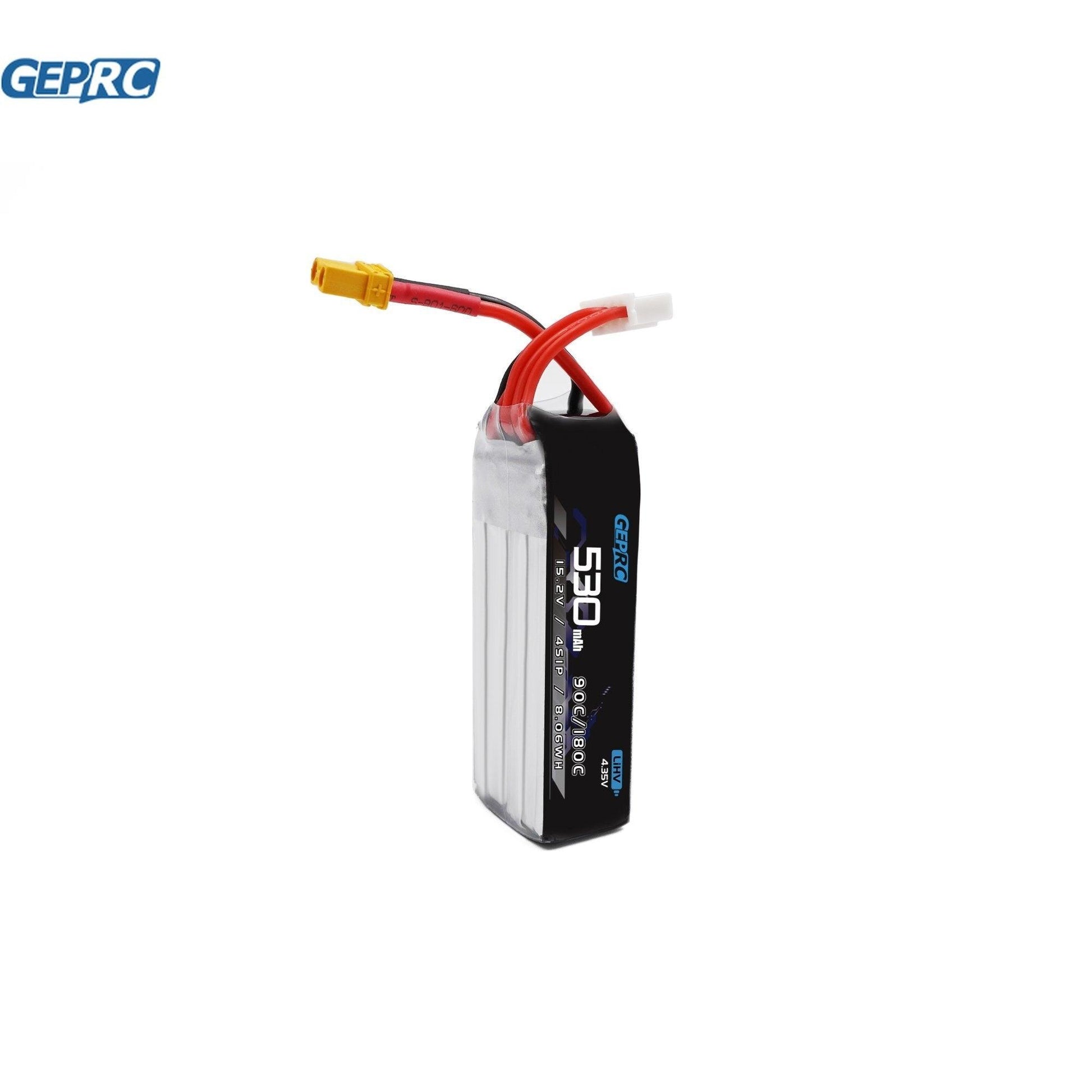 GEPRC 4S 530mAh LiPo Battery - 90/180C HV 3.8V/4.35V Battery Suitable For 2-3Inch Series Drone For RC FPV Quadcopter Accessories FPV Battery - RCDrone