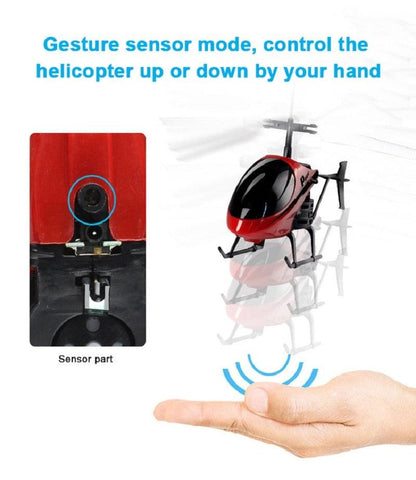 Mini Quadcopter drone - RC Drone Infraed Induction Aircraft Flying Helicopter Flashing Light Toy Gift Present For Kids - RCDrone