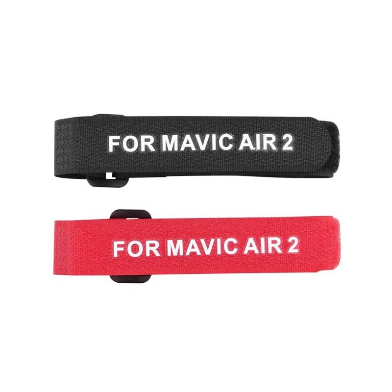 2pcs Propeller Blade Mount for DJI Mavic MINI Mavic AIR 2/2S Pro Platinum 2 Pro Zoom Drone Magic Tape Straps Loop Ties Accessory - RCDrone
