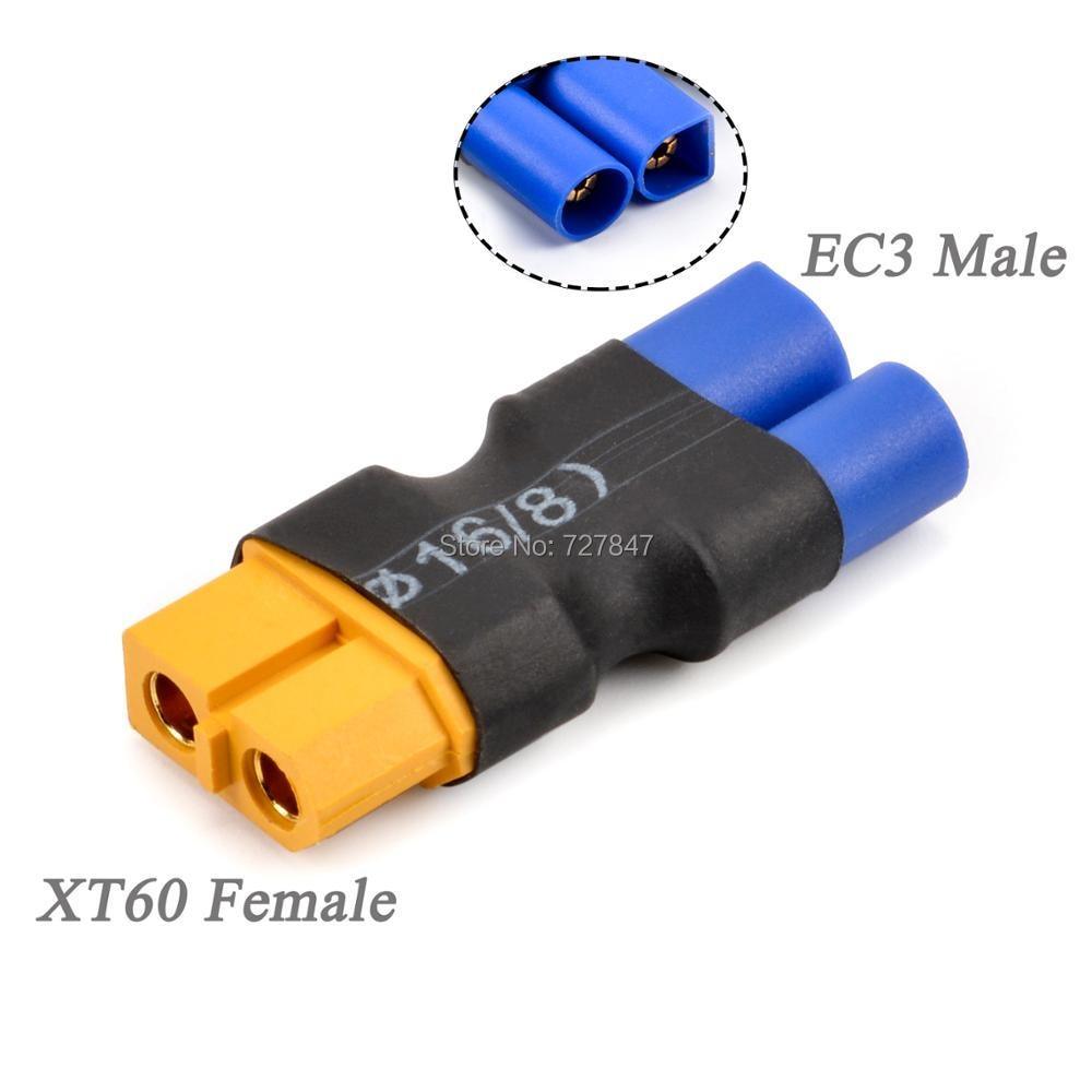 Battery Adapter, Deans Male to XT60 Male - AC AIR Technology