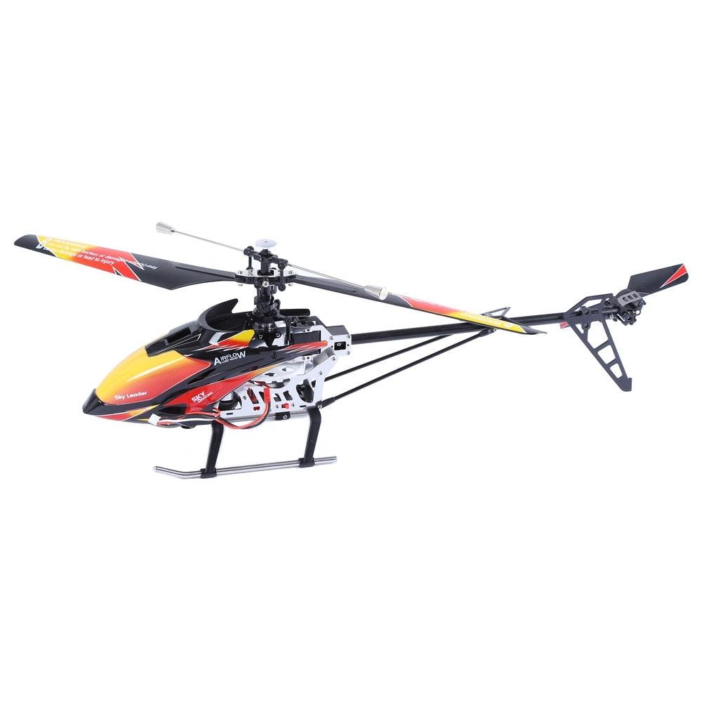 WLtoys V913 RC Helicopter - Brushed Helicopter Single Propeller 2.4G 4CH MEMS Gyro Big Extra Large RC Helicopter with LCD Transmitter RTF - RCDrone