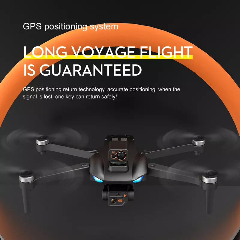 AE8 Pro Max Drone - 360 Obstacle Avoidance Automatic GPS Follow Quadcopter 8K HD Brushless Aerial Photography RC Aircraft Professional Camera Drone - RCDrone