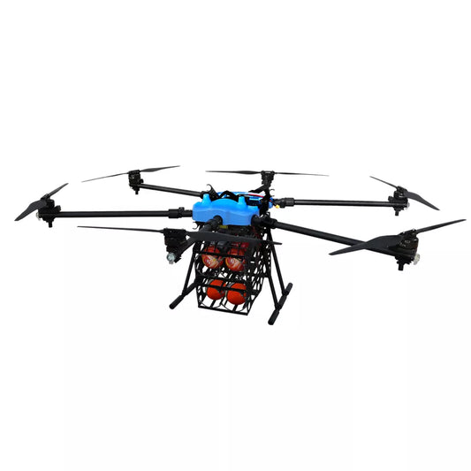 TYI 30L fire fighting drone - 2023 TYI new design 6-axis 30L 30kg multi-functional emergency rescue and fire fighting drone - RCDrone