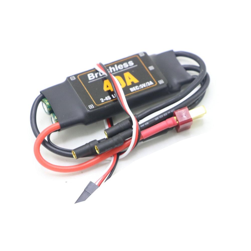 Mitoot Brushless 40A ESC Speed Controler - 2-4S With 5V 3A UBEC For RC FPV Drone Quadcopter RC Airplanes Helicopter - RCDrone