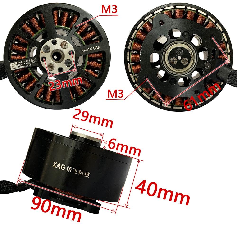 Used XAG A20 Brushless Motor - Agricultural Intelligence Drone Engine Outer Rotor Motor For XP2020 PLANT PROTECTION UAS Agriculture Drone Motor - RCDrone